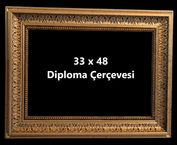 Özel ölçü sertifika çerçevesi