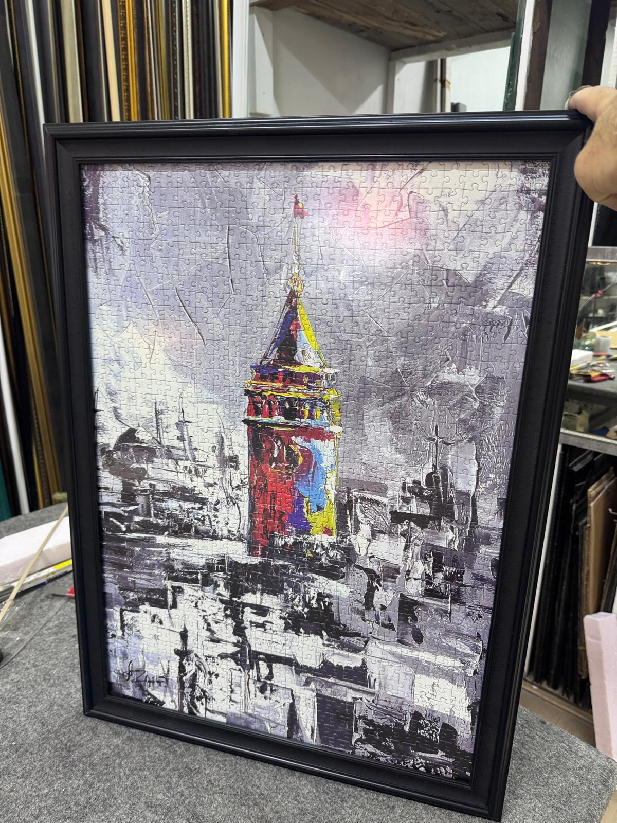 1000 parçalık puzzle çerçevesi