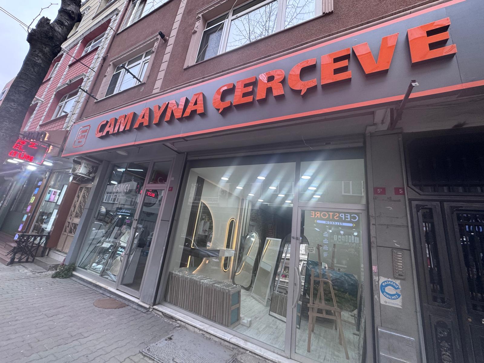 Çırakoğlu Cam Ayna Çerçeve – Gaziosmanpaşa İstanbul